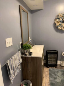 Simplistic Interiors Build Bathroom Remodel