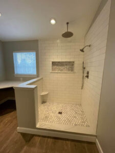 Simplistic Interiors Build Bathroom Remodel