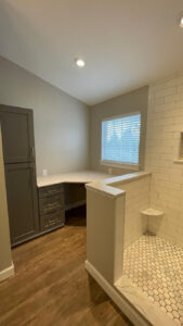 Simplistic Interiors Build Bathroom Remodel