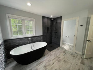 Simplistic Interiors Build Bathroom Remodel