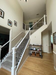 Simplistic Interiors Build Interior Renovations - Stair Railings in Home